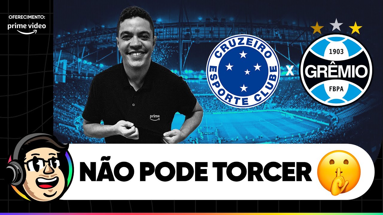 NÃO PODE TORCER! CRUZEIRO X GRÊMIO PELA COPA DO BRASIL COM TORCEDORES SEM PODER COMEMORAR!