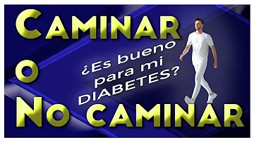 ¿Se puede caminar con diabetes?