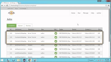 Schedule a Workspace to Run Automatically with FME Server (Tutorial part 4 of 4)