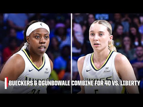 Paige Bueckers & Arike Ogunbowale combine for 40 in Wings' win vs. Liberty 💪 | WNBA on ESPN