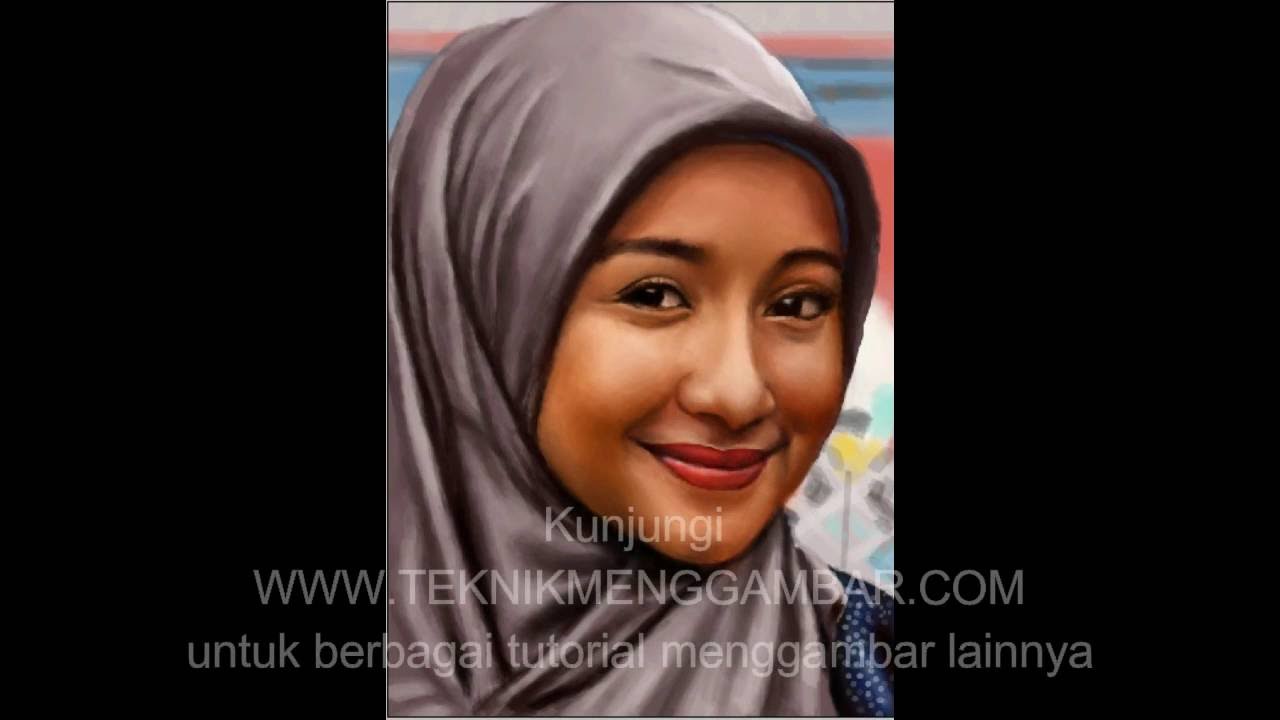 Tutorial Melukis Wajah Artis Laudya Chintya Bella Dengan Photoshop