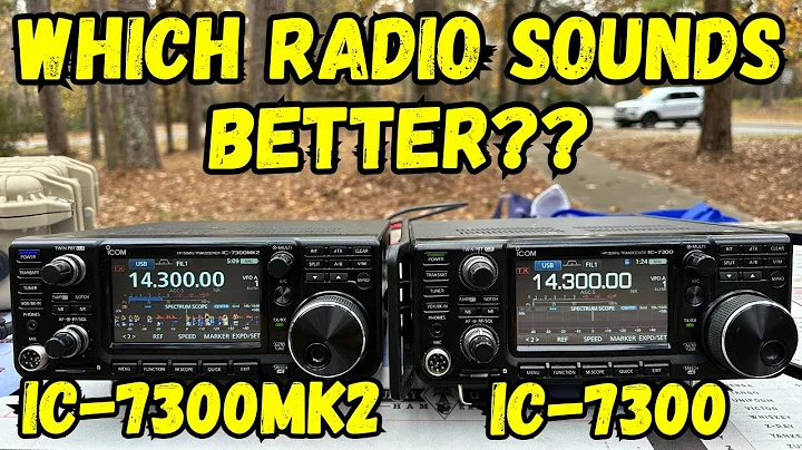 Icom IC-7300MK2 V IC-7300 RX Comparison