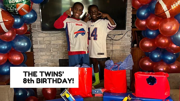 THE TWINS 8th BIRTHDAY!