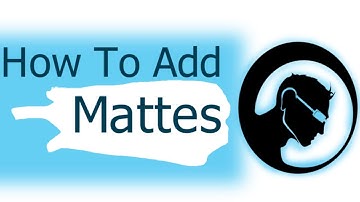 Adding a Matte - opentoonz