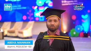 PGDLSCM alumni career promotion story