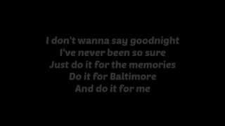 Video thumbnail of "All Time Low - For Baltimore (Acoustic) w./Lyrics"