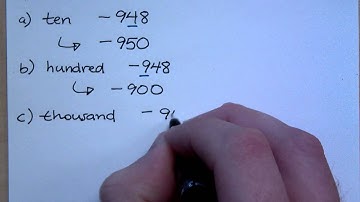 Prealgebra - Part 12 (Rounding)