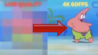 Patrick Soulja Boy Meme low quality to 4K REMASTERED