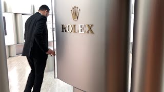 The secret rooms & levels of the biggest Rolex Store in the world