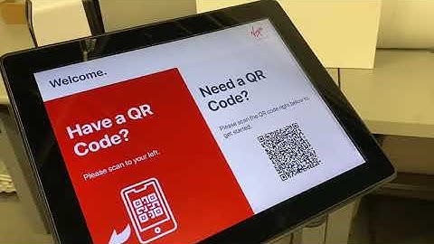 Contactless Touch Screen Kiosk with Temperature Screening