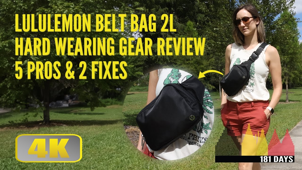 Lululemon Belt Bag 2L Hard Wearing Gear Review - 5 Pros & 2 Fixes Lululemon Belt Bag 2L Hard Wearing Gear Review - 5 Pros & 2 Fixes