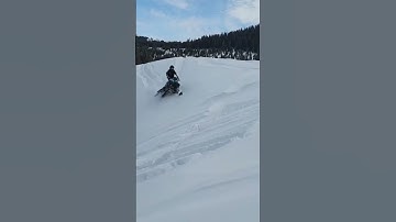 Haha! #fail #snowmobile #polaris #boost #turbo #iphone #snow #mountains #fun #epic #hillclimb #rmk