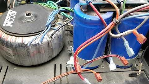 Serving the second Adcom GFA 5500, a lot to do to this one.