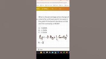 CFA Level I Question #cfalevel1