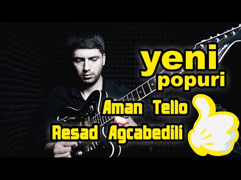 Aman tello popuri gitara Reşad Agcabedili / sintez Röyal / #gitara #gitarada #resad tik tok da trend