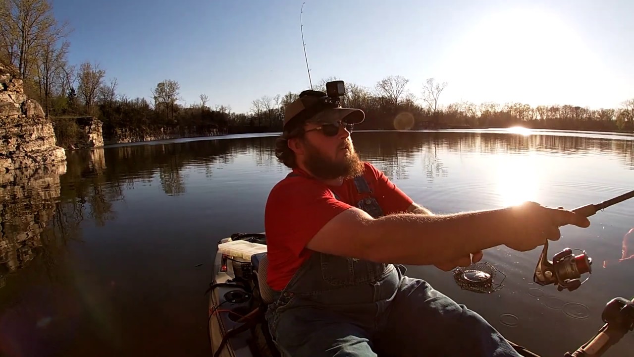 Kayak Fishing for Crappie and Bass - Spring 2020 