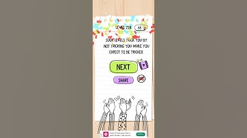 Brain test Level 278 | walkthrough solutions