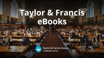Discover Taylor & Francis eBooks (English language)
