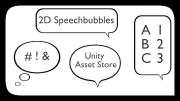 2D Atlas Speechbubbles Alphabet Numbers | Unity Asset Store