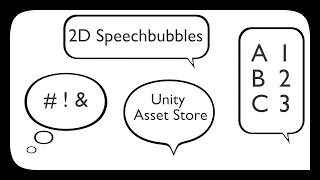 2D Atlas Speechbubbles Alphabet Numbers | Unity Asset Store