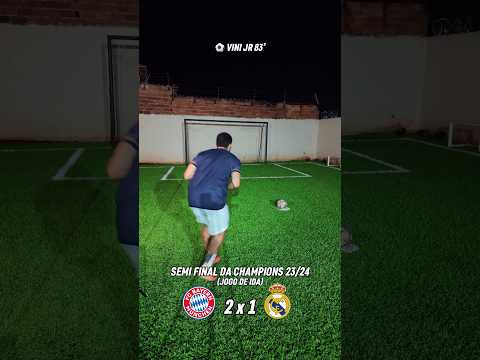 BAYERN DE MUNIQUE 2 x 2 REAL MADRID - VINI BRILHA EM SEMI DA CHAMPIONS 23/24