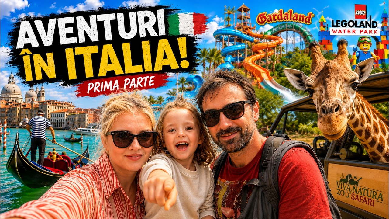 🇮🇹3 continente într-o SINGURĂ țară?! (family vlog, Italia)