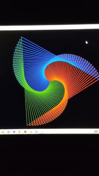 Python Triangle Spiral Pattern with Turtle | GUI in Python👩‍💻 #yashvora ...