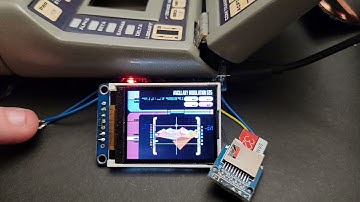 Tricorder video display with selectable scanning modes.