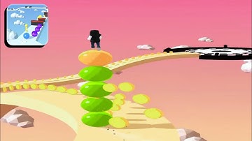 Stack Rider || Max Level‼️All Level Gameplay Android/iOS, New Update Level 116-118