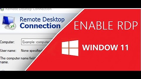 Remote Desktop Connection | Windows 11 || RDP Service #Mstsc@ITExecutiveVivekDaniyal