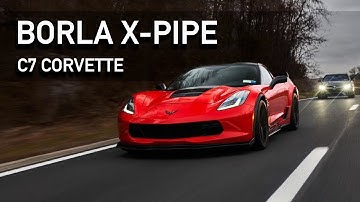 Borla X-Pipe Install | C7 CORVETTE