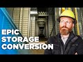 IT&#39;S ALMOST DONE - Our EPIC Storage Conversion Project (Behind the Scenes)