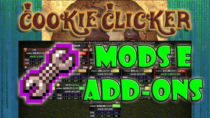 Cookie Clicker - Como Instalar Mods na Steam (Tutorial)(BÔNUS) 