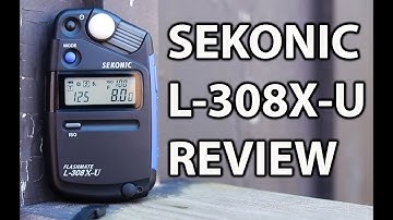 The Sekonic L308X-U is a Portable Powerful Light Meter!