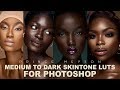 My Skintone LUTs/Preset Pack for Photoshop + Free Eyes And Teeth Whitening Action