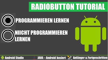 Android Studio: RadioButton und RadioGroup Tutorial! - Android Programmieren lernen [Deutsch]