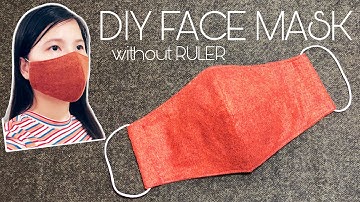 Mask NO FOG ON GLASSES, not touch nose and mouth, NO RULER, is very simple!