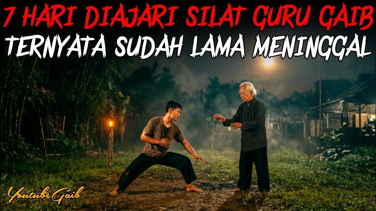 SEMINGGU DIAJARI SILAT GURU GAIB TERNYATA GURU ITU SUDAH MENINGGAL 5 TAHUN LALU