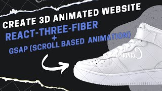 Learn React Three Fiber + GSAP: Create Stunning 3D Animations for the Web