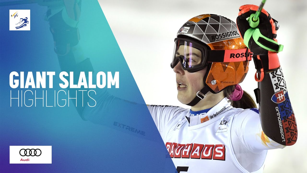 Petra Vlhova Tops Giant Slalom Podium at Ć
re