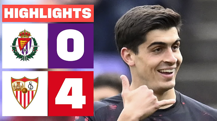 REAL VALLADOLID CF 0 - 4 SEVILLA FC I HIGHLIGHTS LALIGA EA SPORTS