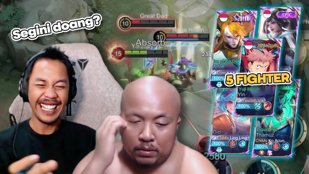 Udah Pake Meta 5 FIGHTER, Naga Hitam Masih Kewalahan? WKWKWKWK - Mobile ...