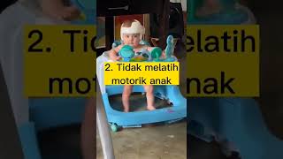 5 RESIKO TERBESAR ANAK PAKAI BABY WALKER 😰