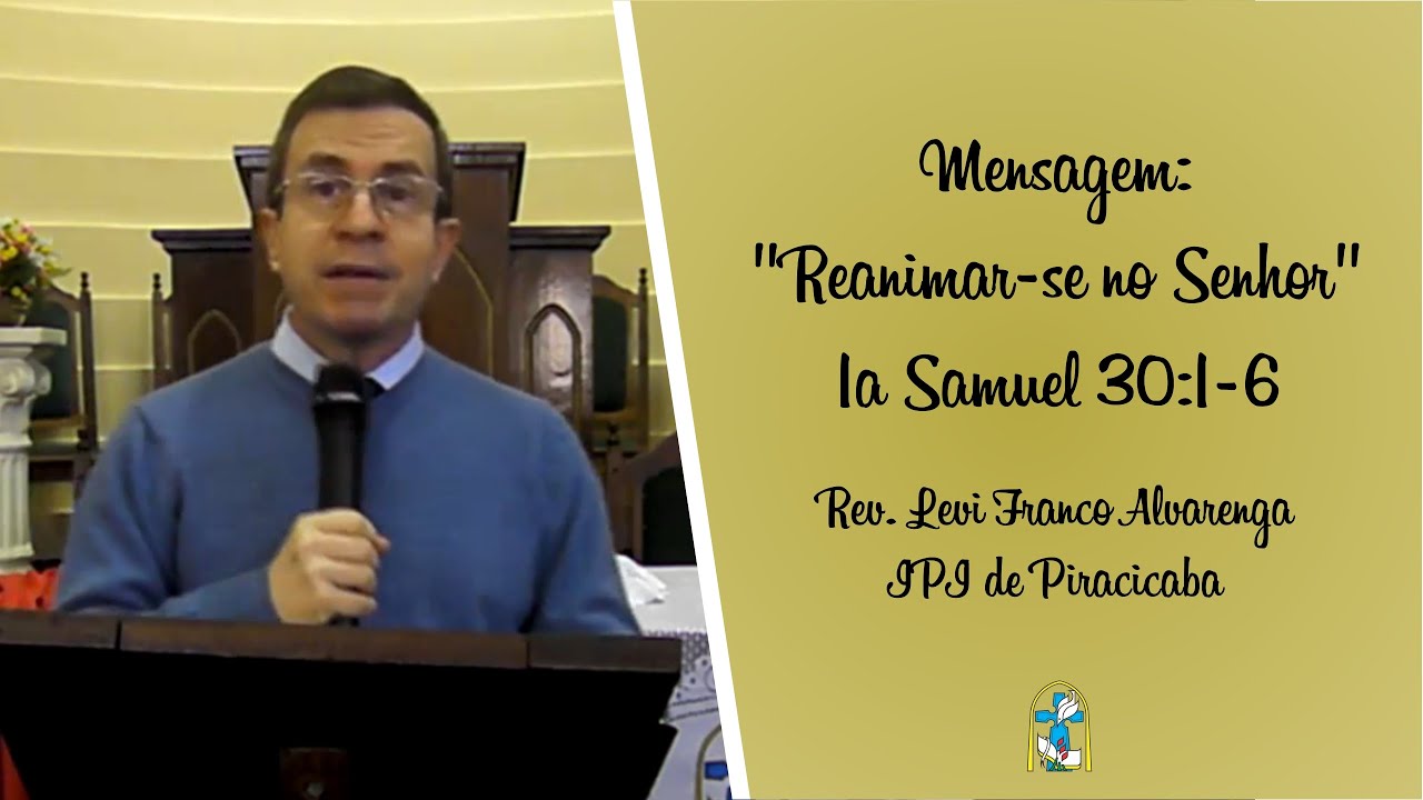 MENSAGEM REANIMAR SE NO SENHOR 1 SAMUEL 30 1 6 YouTube mensagem-reanimar-se-no-senhor-1-samuel-30-1-6-youtube