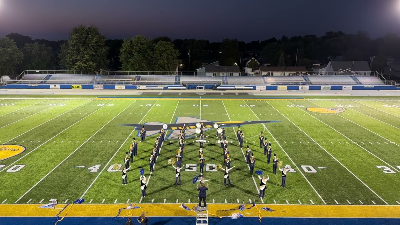 New Riegel Marching Band - Bruno Mars - Clyde Showcase