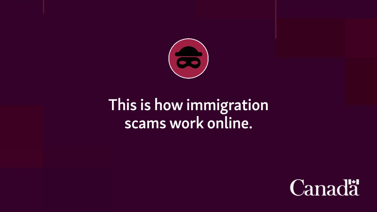 This is how immigration scams work online - YouTube