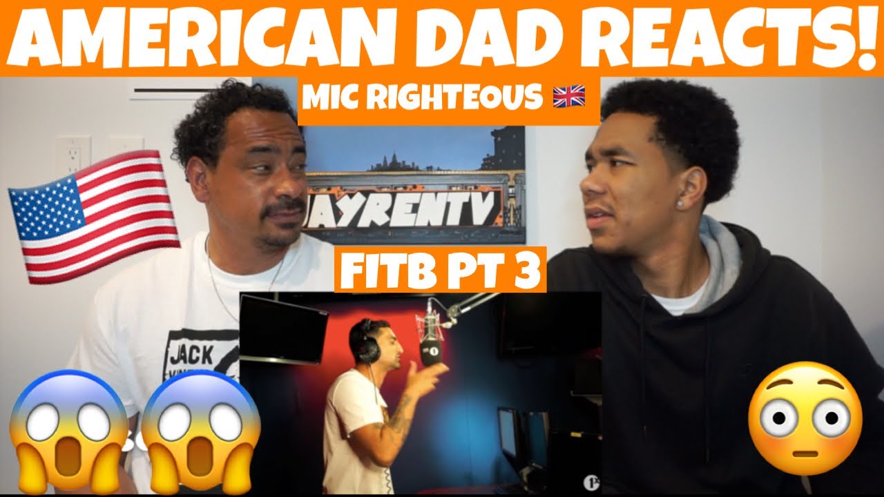 Mic Righteous - Fire In The Booth (part 3) *AMERICAN DAD REACTS 🇺🇸 *