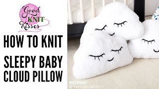 Bernat Knit Cloud Pillow Pattern