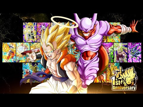 【ドラゴンボールZ ドッカンバトル】せまる10周年！歴代キャラクター振り返りPV（1周年・2周年編）