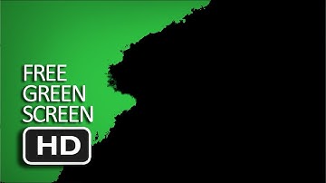 Free Green Screen - Diagonal brush Transition